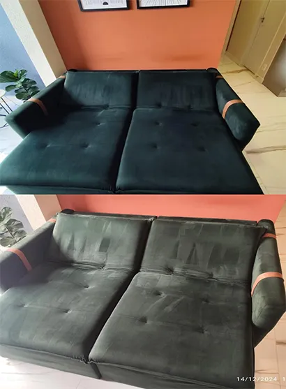 Limpeza de Sofá no Horto Florestal